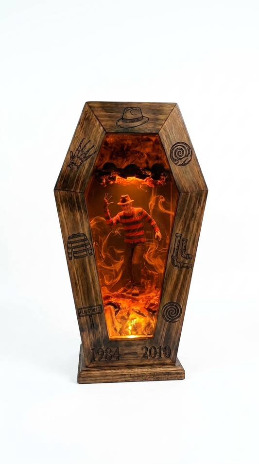 Freddy Krueger Coffin Lamp — 1984–2010